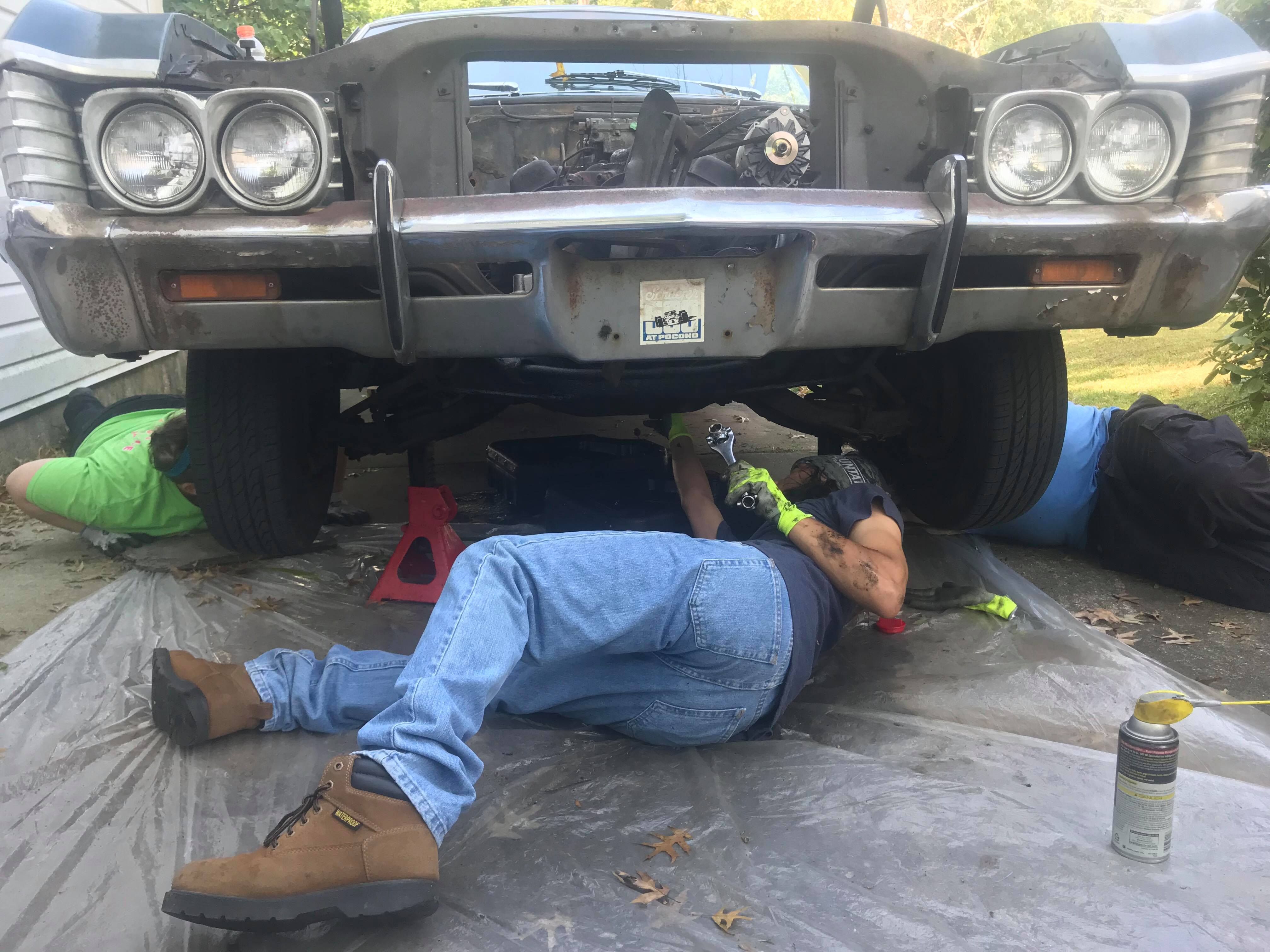 Anthony Drains the fluids